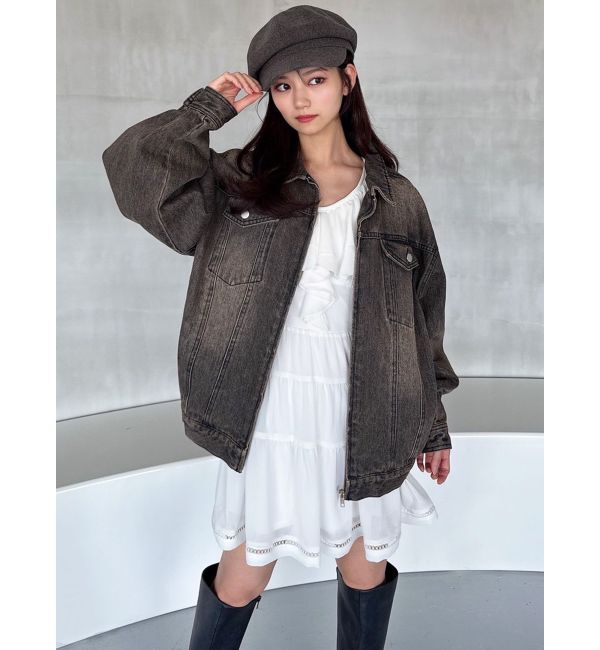 RESEXXY「ラッフルミニティアードワンピース」|ワンピース|