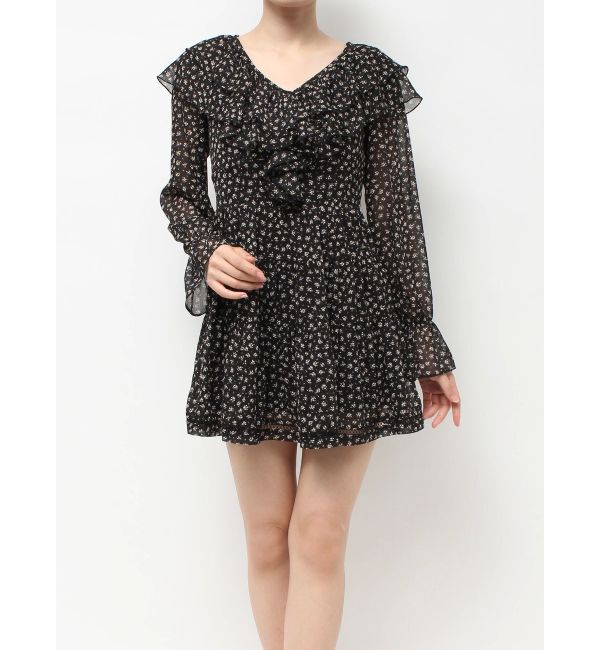 RESEXXY「ラッフルミニティアードワンピース」|ワンピース|