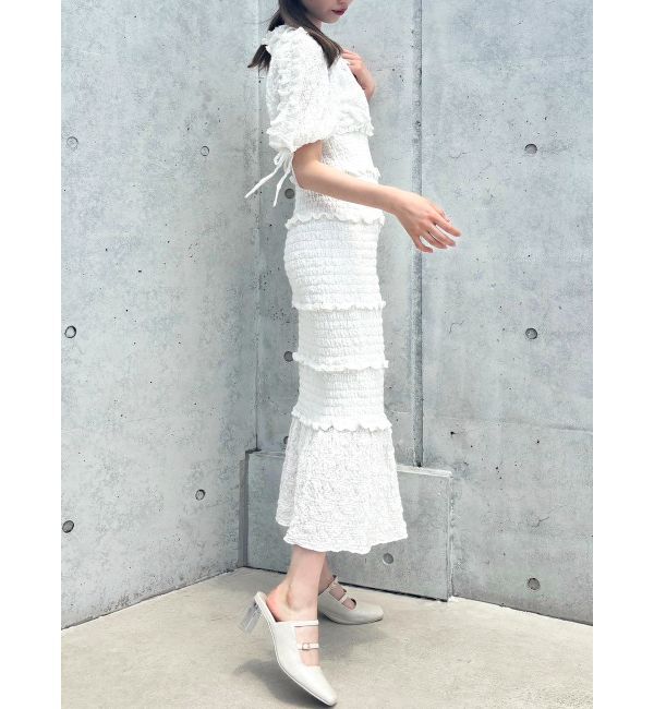 dazzlin「ベビーフリルシャーリングワンピース」|ワンピース|