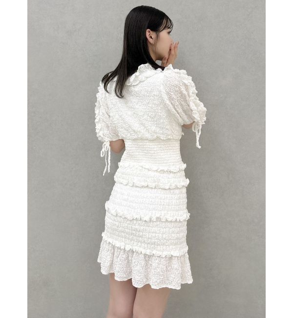 dazzlin「ベビーフリルシャーリングワンピース」|ワンピース|