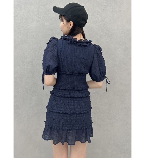 dazzlin「ベビーフリルシャーリングワンピース」|ワンピース|