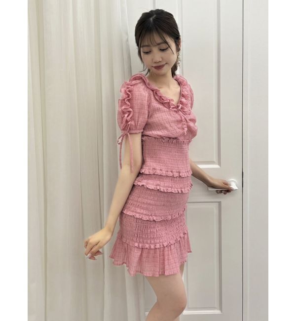 dazzlin「ベビーフリルシャーリングワンピース」|ワンピース|