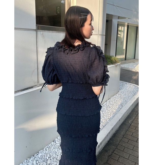 dazzlin「ベビーフリルシャーリングワンピース」|ワンピース|