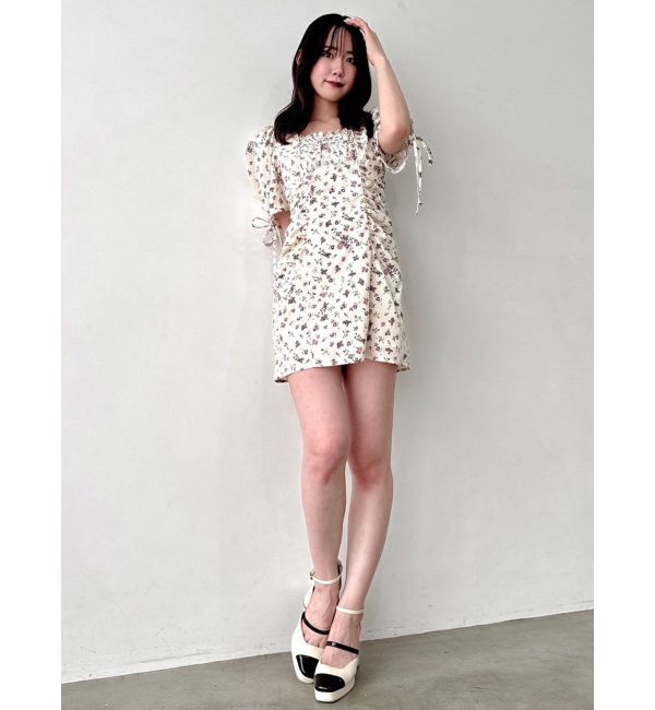 dazzlin「ギャザーデザインアソートミニワンピース」|ワンピース|