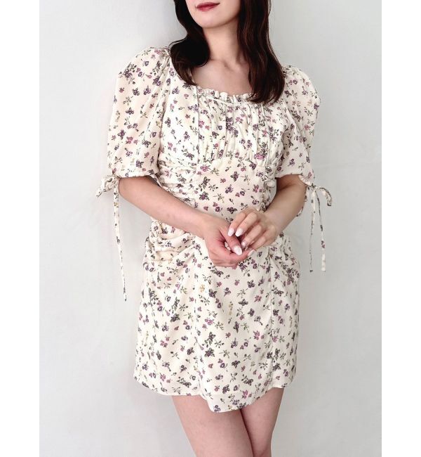 dazzlin「ギャザーデザインアソートミニワンピース」|ワンピース|