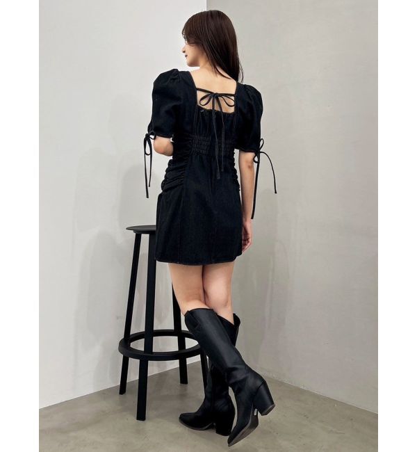 dazzlin「ギャザーデザインアソートミニワンピース」|ワンピース|