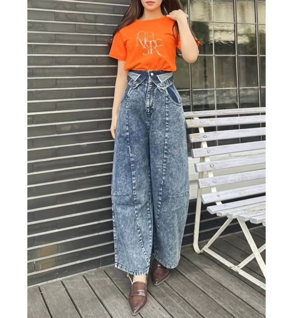 dazzlin「ロゴアートTシャツ」|Tシャツ・カットソー|