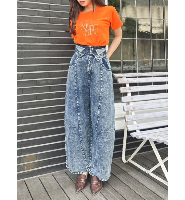 dazzlin「ロゴアートTシャツ」|Tシャツ・カットソー|