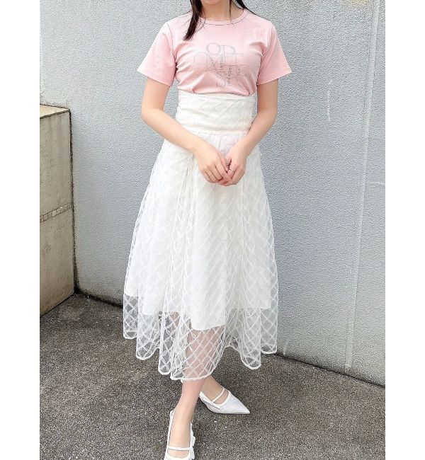 dazzlin「ロゴアートTシャツ」|Tシャツ・カットソー|