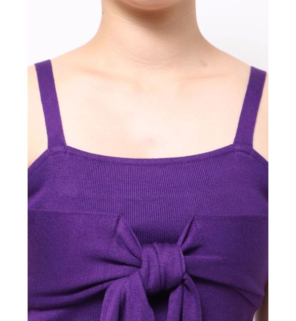 dazzlin「片結びニットビスチェ」|キャミソール|