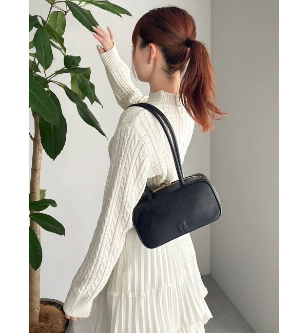 dazzlin「ケーブルレタリングニット」|ニット・セーター|