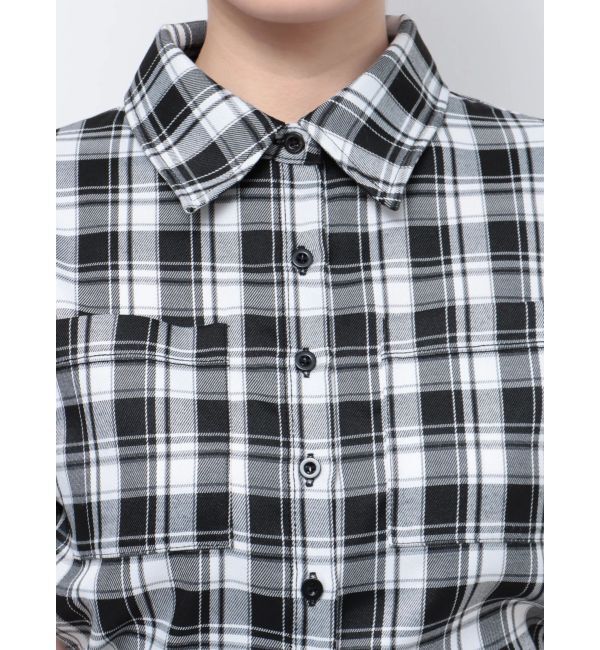 EMODA「サイドオープンクロップドシャツ」|シャツ・ブラウス|