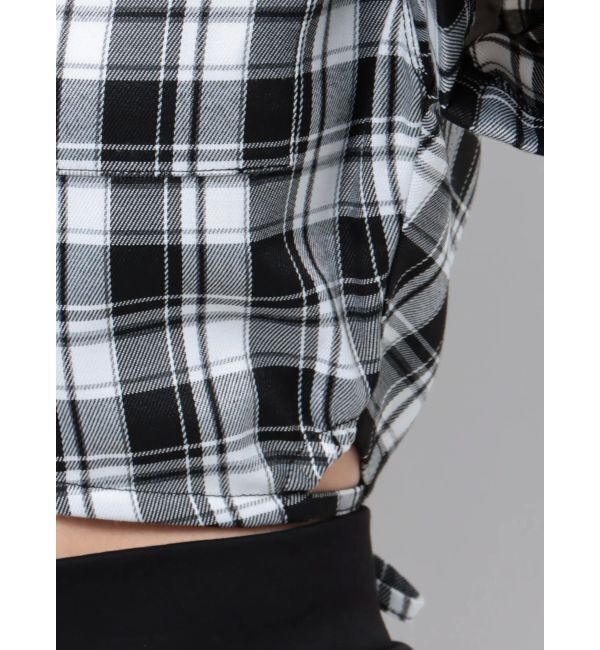 EMODA「サイドオープンクロップドシャツ」|シャツ・ブラウス|