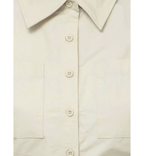 EMODA「サイドオープンクロップドシャツ」|シャツ・ブラウス|