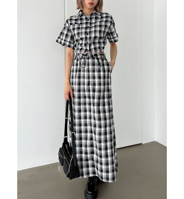 EMODA「サイドオープンクロップドシャツ」|シャツ・ブラウス|