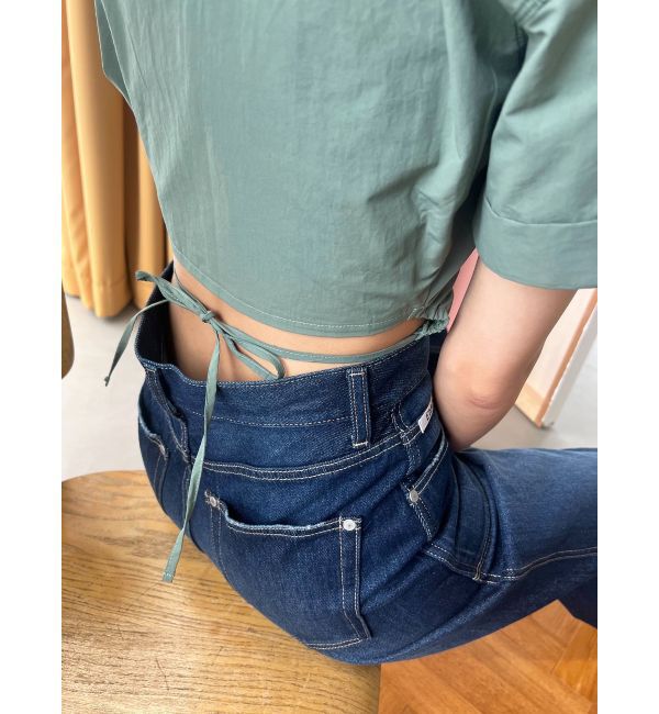 EMODA「サイドオープンクロップドシャツ」|シャツ・ブラウス|