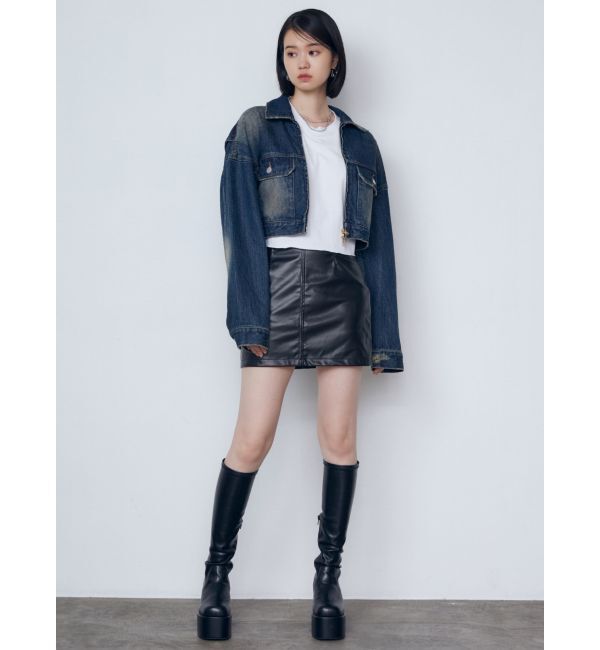 EMODA「バルキープランプフィットブーツ」|ロングブーツ|