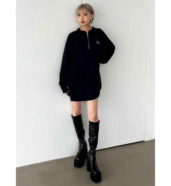 EMODA「バルキープランプフィットブーツ」|ロングブーツ|