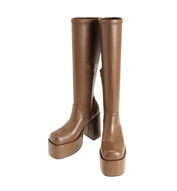 EMODA「バルキープランプフィットブーツ」|ロングブーツ|