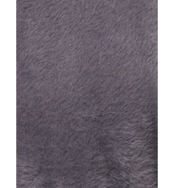 MERCURYDUO「ボトルネックミニシャギーロングスリーブニット」|ニット・セーター|