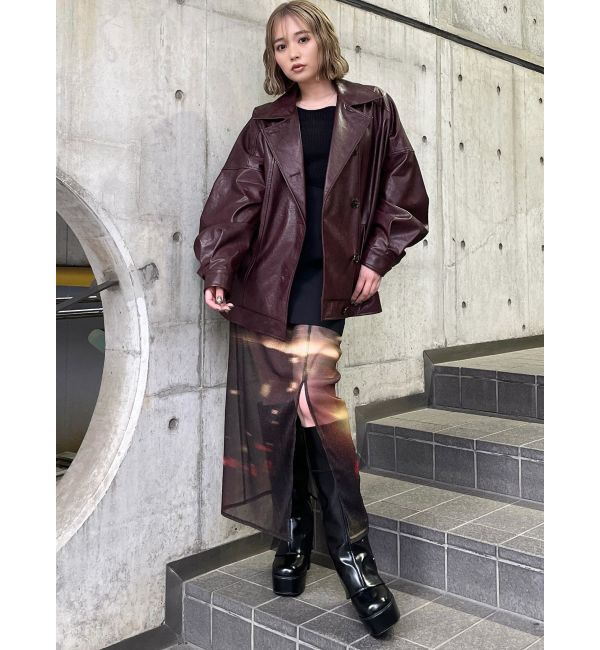 MURUA「セパレートレイヤードスカート」|スカート|