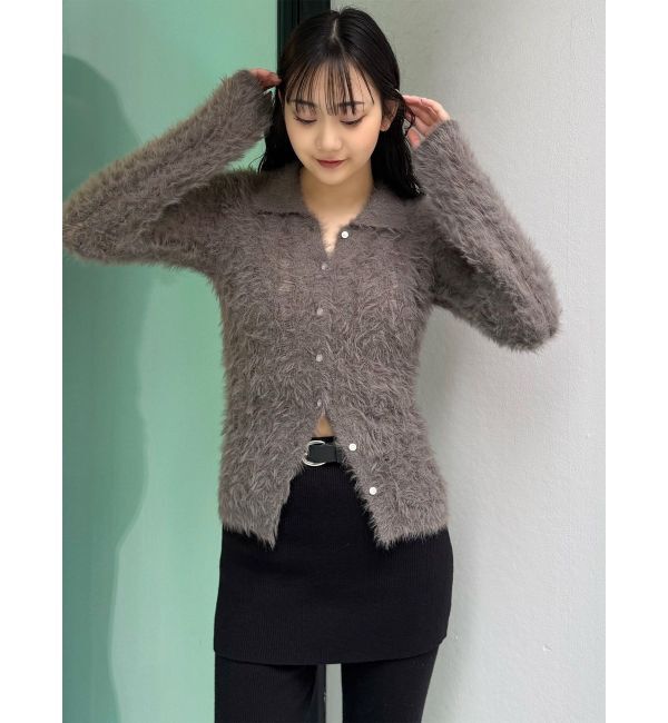 MURUA「ウェーブポロニット」|ニット・セーター|