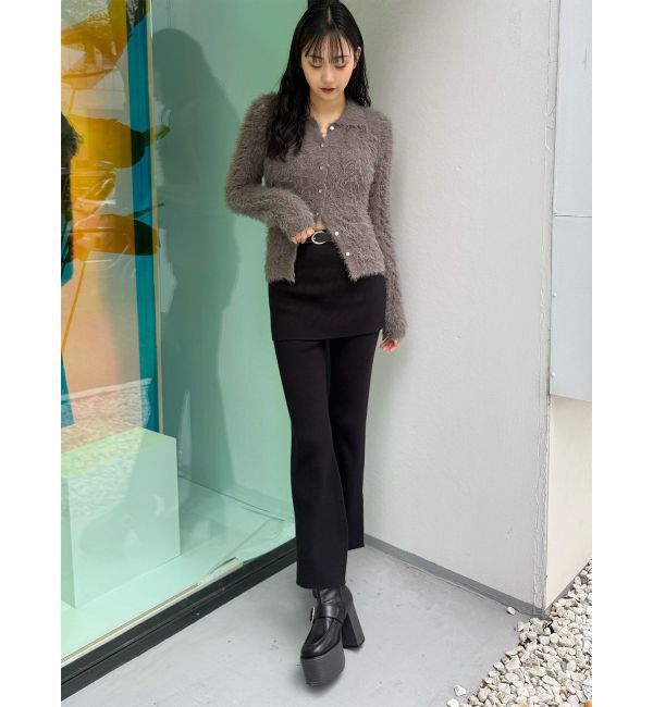 MURUA「ウェーブポロニット」|ニット・セーター|