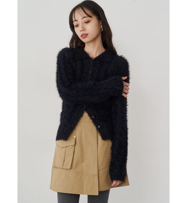 MURUA「ウェーブポロニット」|ニット・セーター|