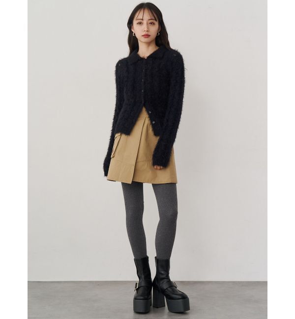 MURUA「ウェーブポロニット」|ニット・セーター|