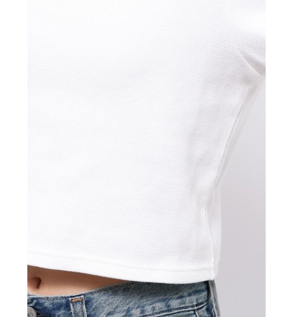 Ungrid「クロップドハニカムロングスリーブTee」|Tシャツ・カットソー|