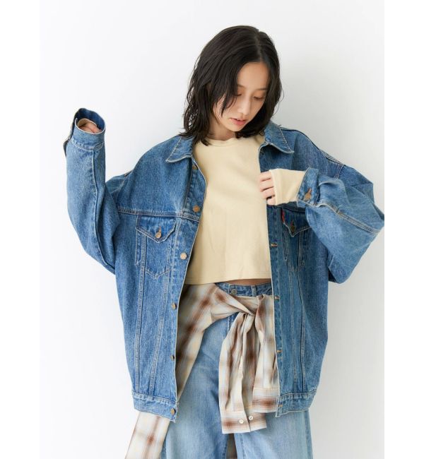 Ungrid「クロップドハニカムロングスリーブTee」|Tシャツ・カットソー|