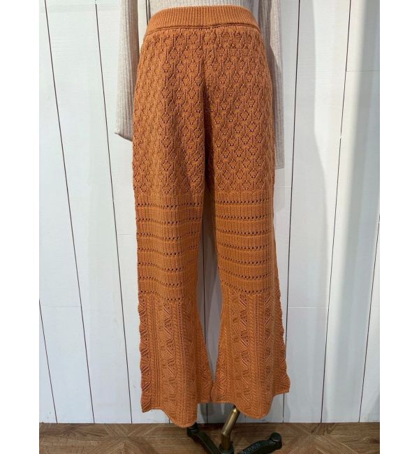 Ungrid「透かし編みニットパンツ」|その他|