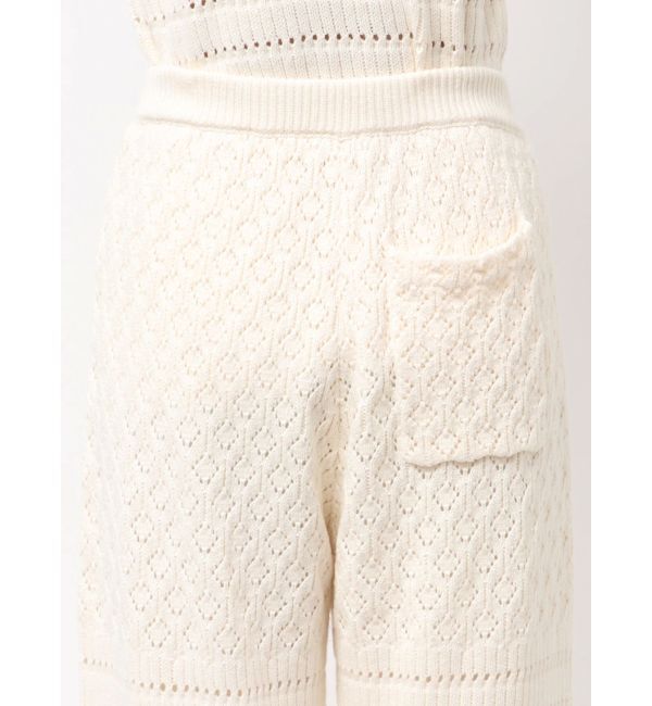 Ungrid「透かし編みニットパンツ」|その他|