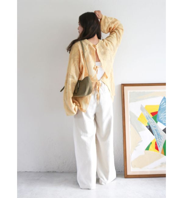 Ungrid「バックデザインシアーニット」|ニット・セーター|