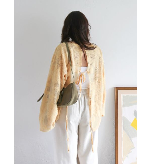 Ungrid「バックデザインシアーニット」|ニット・セーター|