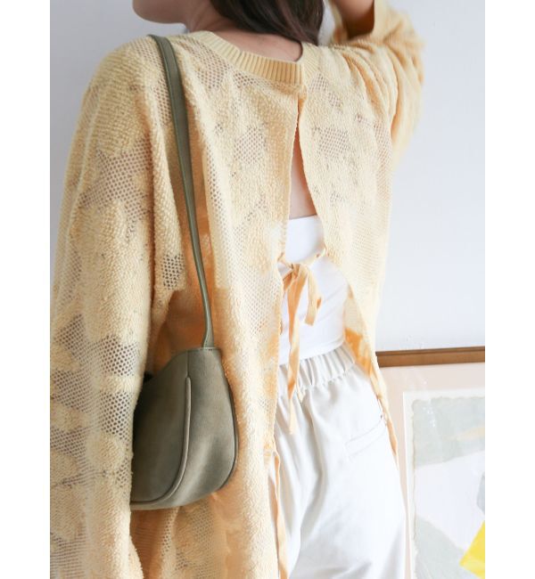 Ungrid「バックデザインシアーニット」|ニット・セーター|