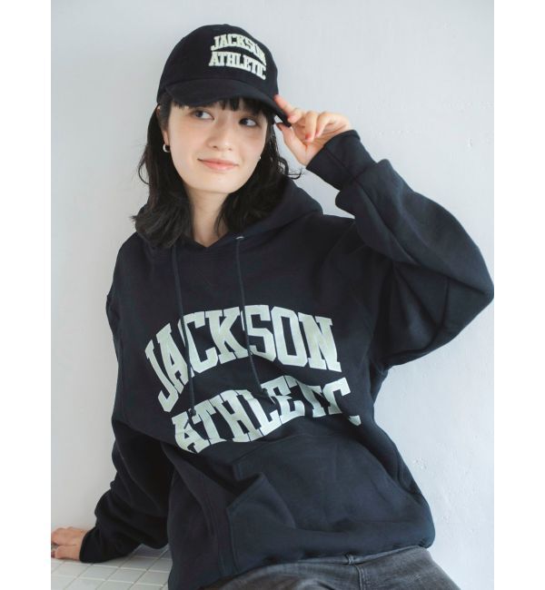 Ungrid「Russell&times;JacksonMatisse 別注フードパーカー」|パーカー|ブラック