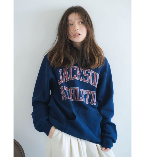 Ungrid「Russell&times;JacksonMatisse 別注フードパーカー」|パーカー|ネイビー