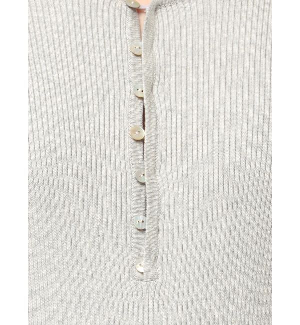 Ungrid「ヘンリーネックニットワンピース」|ワンピース|