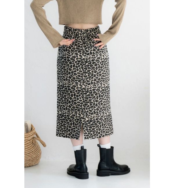 Ungrid「アニマルジャカードスカート」|スカート|