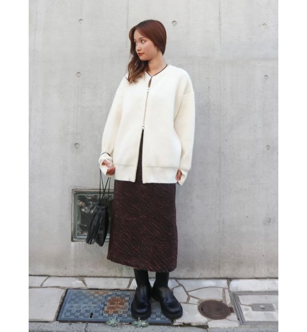 Ungrid「アニマルジャカードスカート」|スカート|