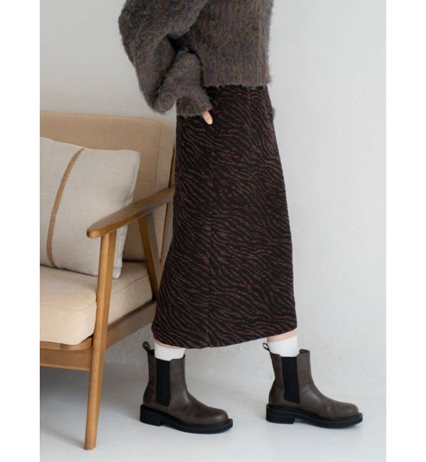 Ungrid「アニマルジャカードスカート」|スカート|