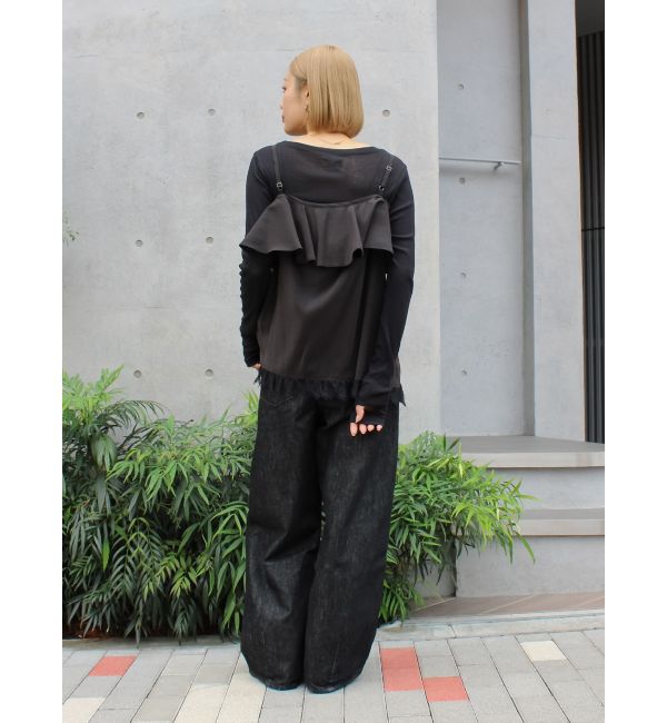 Ungrid「フィブツイルフリルキャミ」|キャミソール|