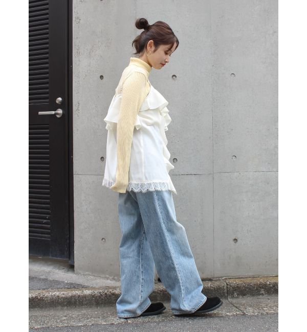 Ungrid「フィブツイルフリルキャミ」|キャミソール|