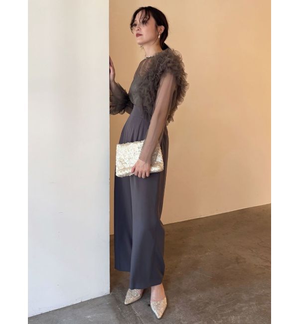 LAGUNAMOON「LADYフリルチュールコンビネゾン」|ドレス|