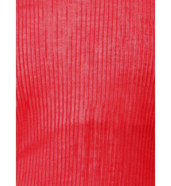 LAGUNAMOON「【WEB限定】シアーリボンニットプルオーバー」|ニット・セーター|