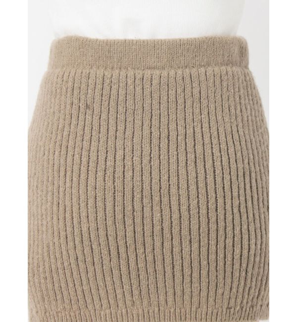 EVRIS「リブニットミニスカート【セットアップ着用可能】」|スカート|