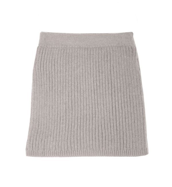 EVRIS「リブニットミニスカート【セットアップ着用可能】」|スカート|