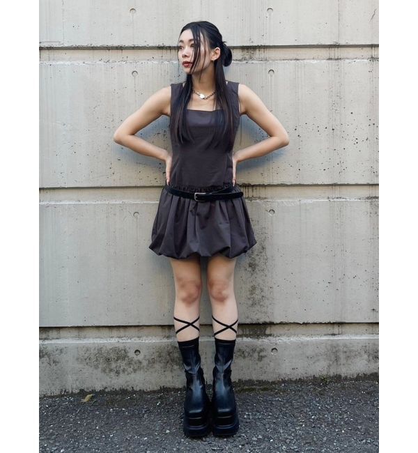 EVRIS「バルーンミニワンピース」|ワンピース|