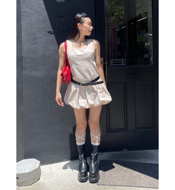 EVRIS「バルーンミニワンピース」|ワンピース|